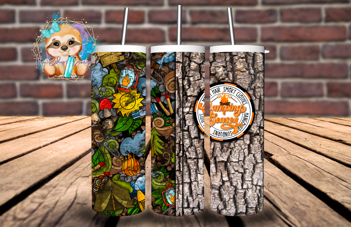 Camping Season Tumbler
