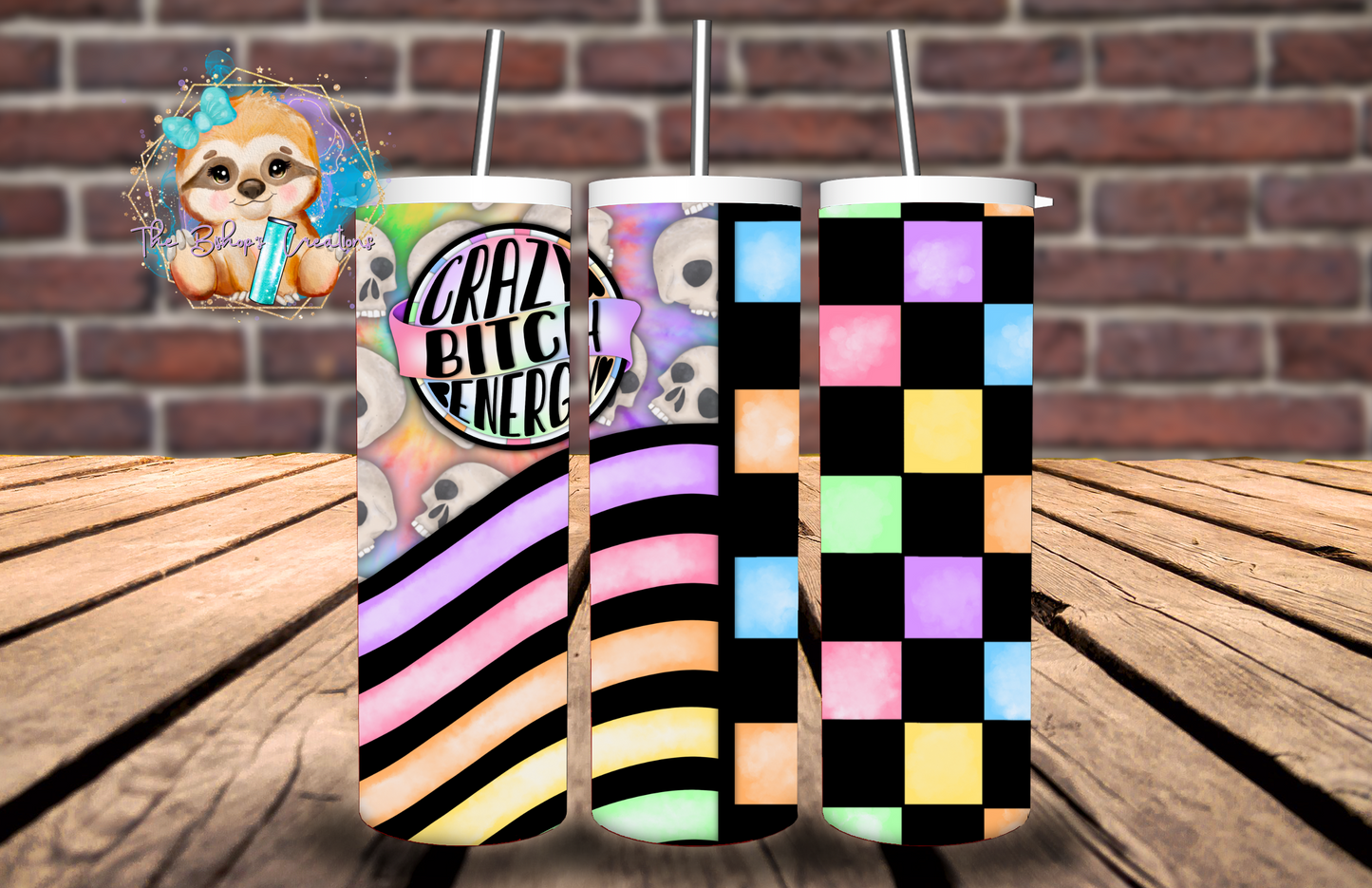 Crazy B*tch Energy Tumbler
