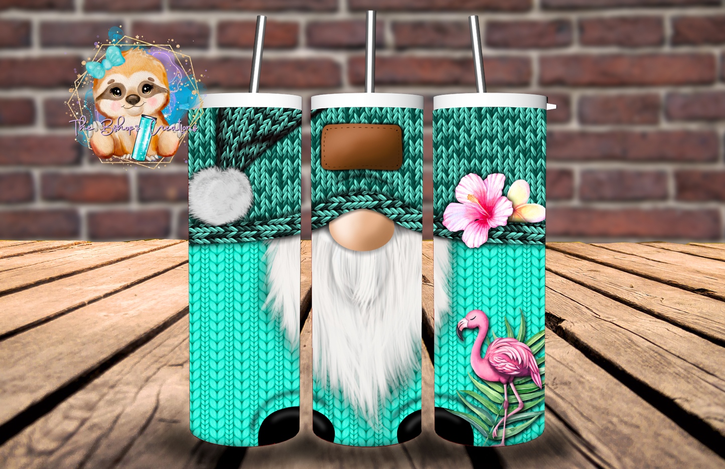 Tropical Gnome Tumbler