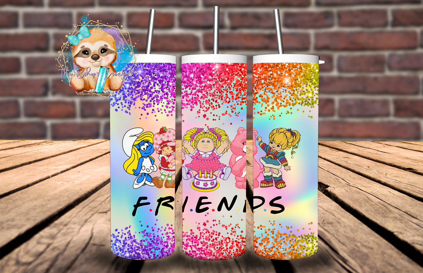 80's Friends Tumbler