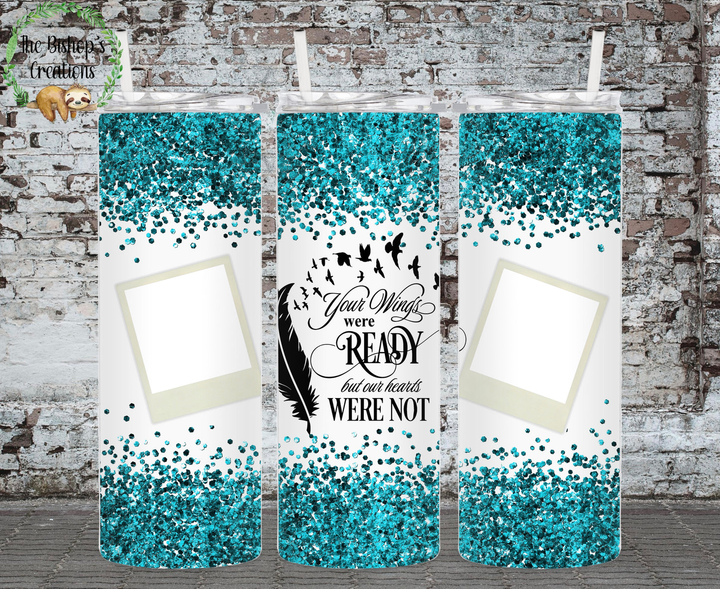 Memorial Tumbler Teal