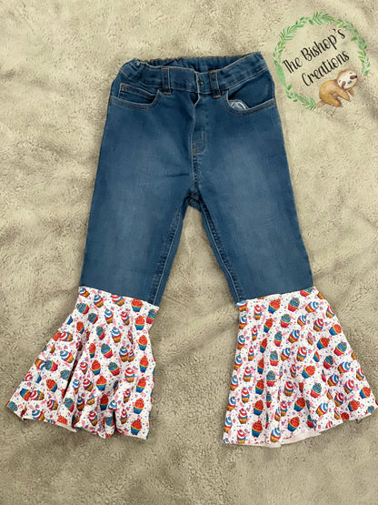 Custom Jean Bell Bottoms